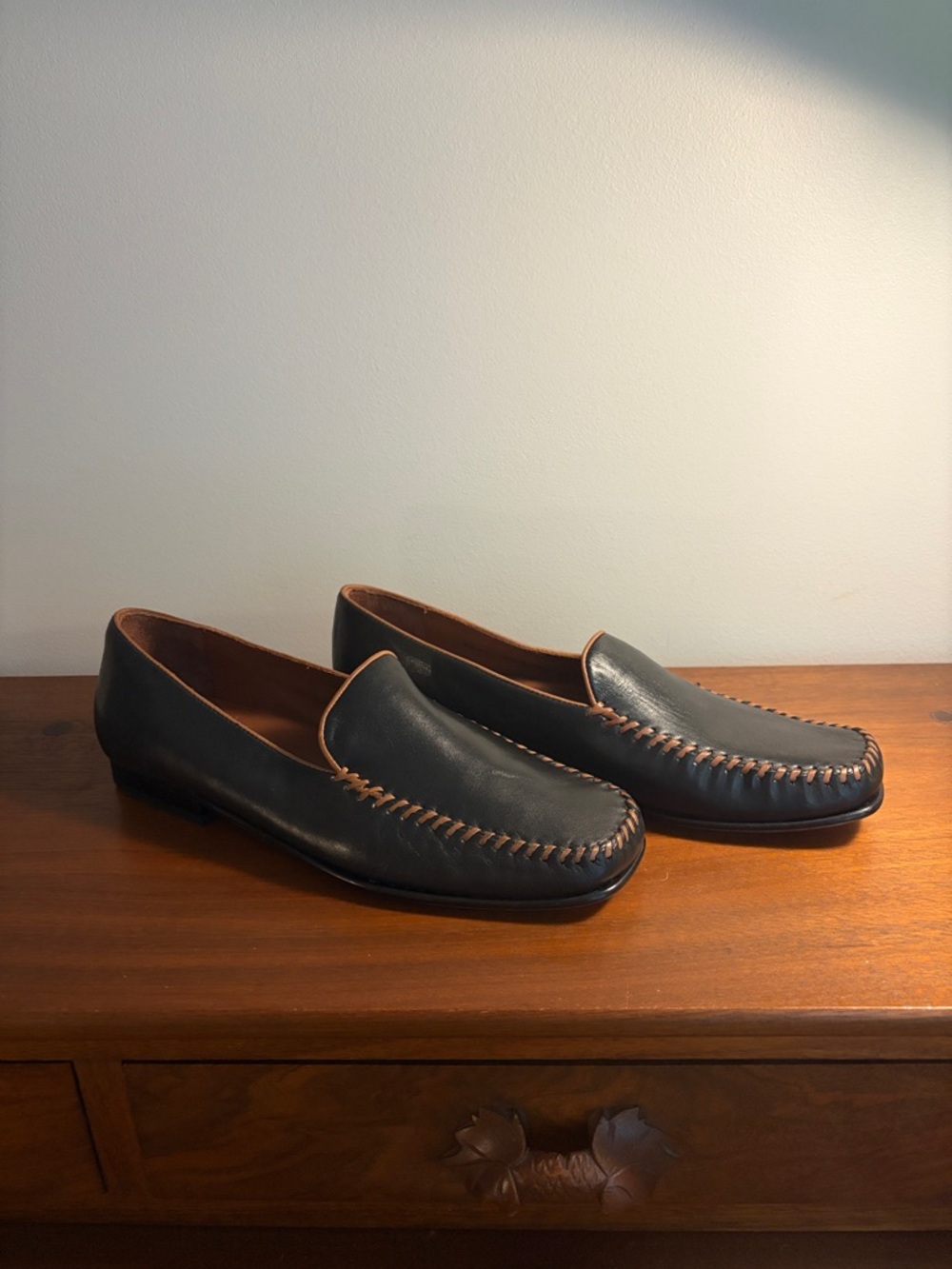 Vintage Robert Zur/ RZ DESIGN Glove leather loafers